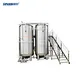 15T Fixed Type Vacuum Homogenizing Emulsifier Mixer | Heating & Cooling Stainless Steel Reactor for Cosmetic Production